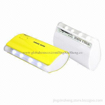 Portable Universal Power Bank with 5,200mAh Capacity, DC 5V/1A Output
